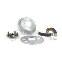 Brake Drum Conversion Kit From 10 To 8 Inch (rear, Type 4 Central Holes) Oem Quality