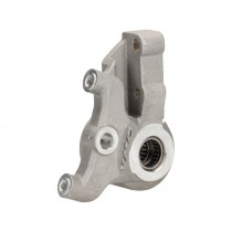 Front Brake Caliper Bracket Vmc Cast Aluminium, Brake Drum Type Piaggio/grimeca Ø20mm  Silver