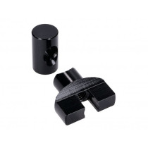Brake Cable Adjuster Set 101 Octanem6 Thread Aluminum Black  Universal