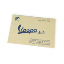 Spare Parts Calalogue Vespa Vespa 125 (1951-1952)