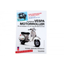 Book Repair Manual Stx Classic Vespa Scooters  German Language