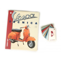 Book Vespa Tecnica Vi Colors Italian