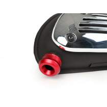 Uitlaatendrohrblende bikers  rood (Vespa Modern)