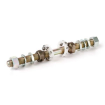 Front Wheel Axle Incl. Cones, Bearings And Nuts Cif Ø11mm, L=165mm