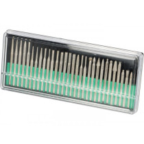 Diamond Grinding Points Set Silverline 30 Pieces For Rotary Tool