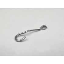 Cable Guide Clip For Cables In Handlebar Lambretta  Stainless Steel