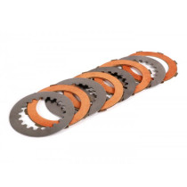 Clutch Friction Plate Set Incl. Steel Plates Ferodo 'race 'high Performance Carbon' Vespa Cosa2  4 Plates