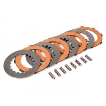 Clutch Friction Plate Set Incl. Steel Plates Incl. 8 Springs Ferodo 'race 'high Performance Carbon' Vespa Cosa2  4 Plates