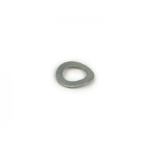 Spring Washer, Waved Din 137a Steel, Glavanised M6