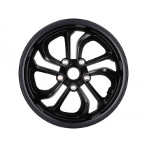 Wheel Rim Rear 3.00x12 Piaggio Vespa Gtv Hpe 300 Rst 2023 Euro 5 Keyless Abs 4t 4v Lc (zapmd3108)  Matt Black