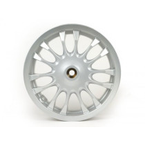 Wheel Rim, Rear Piaggio 3.0012 Inch, Ø Brake Drum = 110mm  14 Spokes Vespa Sprint 50 (zapc53201)  Silver