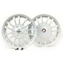 Pair Of Wheel Rims Piaggio 3.0012 Inch   Silver