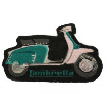 Treeplank (voor Haustür) -LAMBRETTA- Groen