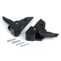 Pair Of Foot Pegs Moto Nostra, Cnc, Black Mat