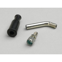 Throttle Cable Guide Set Dellorto M6 X 0.75  50°