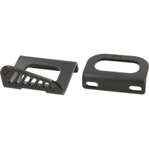 Floor Board Luggage Loop   Black Powder Coated