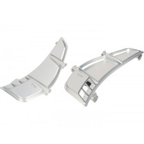 Glove Box Net Panel Set, Silver Rizoma