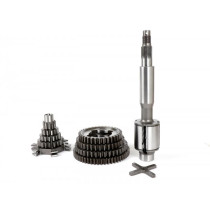Gearbox Complete (gears + Gear Cluster + Main Shaft + Cruziform) Benelli Type Grantour Sport