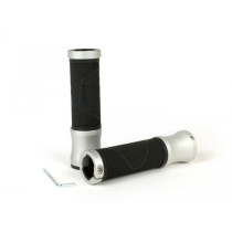Pair Of Grips Ariete Alu Rub, Diamond Pattern  Aluminium