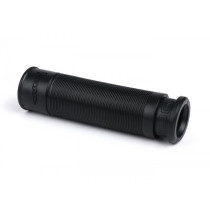 Rubber Grip Lhs, Black (with Vespa Logo) Piaggio