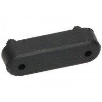 Rubber Buffer Seat, Elongated 50x15x12mm Piaggio
