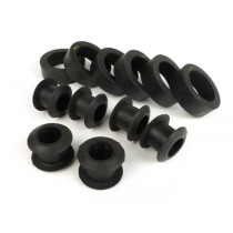 Gummiteileset voor Seitenwagen cozy Aufhängung achter (12 Gummis)