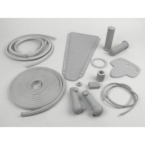 Rubber Kit Vespa  Grey