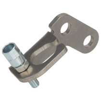 Brake/clutch Cable Retaining Plate On Engine Frt  Stainless Steel