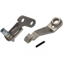 Brake/clutch Cable Retaining Plate On Engine Incl. Clutch Arm (long) Frt  Stainless Steel