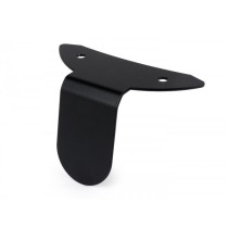 Mounting Plate For Pickerl (austrian Inspection Sticker) Jailbreak Customs, Stainless Steel Black