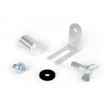 Bracket For Smartphone Holder Mrp Universal For Manual Vespa Models (mounting Under Handlebar On Mirror Screw Connection)