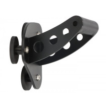 Mobile Phone Holder   Powdercoated Black Fine Structure