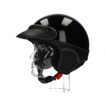 Helmet New Max, Elegance Open Face Helmet Glossy Black  Xs (5354cm)
