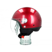 Helm -VESPA Visor 3.0- rood vignola (880A) - XS (52-54cm)