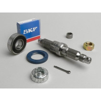 Rear Wheel Axle Set Oem Quality Piaggio 50cc 2stroke  148mm