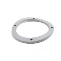 Horn Gasket Oem Quality, Ø=68x81x4.5mm  Grey