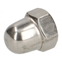 Domed Cap Nut Full Size Din 1587- M5  Stainless Steel
