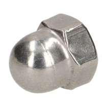 Domed Cap Nut Full Size Din 1587- M6  Stainless Steel