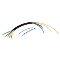 Wire Group For Sator Plate Vesparatur Vespa Prange Contact Ignition (-1984) (5 Wires) 2x Yellow Cable