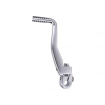 Kickstart Lever Foldable, Anodized Aluminum, Silver 101 Octane