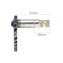 Kickstart Spindle Complete 51mm / 25mm 101 Octane
