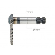 Kickstart Spindle Complete 61mm / 35mm 101 Octane