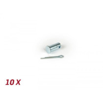 Clevis Pin Ø=5.4x11mm + Splint, Rear Brake BGM Original  10 Pcs