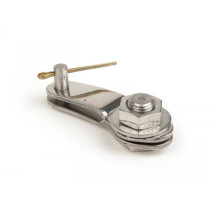 Klemmplättchenset Rempedaal import  Edelstah (Vespa (Augsburg), Vespa (Piaggio))