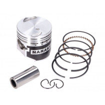 Piston Set Naraku V.2 50cc 39.00mm For Piaggio 4stroke 2valve