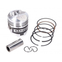 Piston Set Naraku V.2 50cc 39.00mm For Piaggio 4stroke 3valve