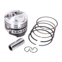 Piston Set Naraku V.2 79cc 47.00mm For Piaggio 4stroke 3valve