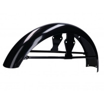 Front Fender / Mudguard With Strut, Black Powdercoated 101 Octane