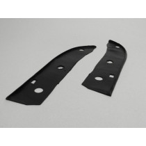 Pair Of Black Mudguard/leg Shield Rubbers Lambretta Lambretta Li (series 3)  Black