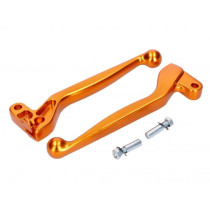 Clutch And Brake Lever Set Alu Anodized Golden 101 Octane